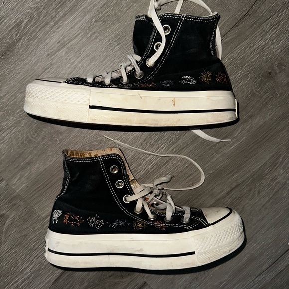 Converse CTAS Hi Mystic World Zodiac Sign Women's Platform 3 in men 5 in women - Picture 2 of 11